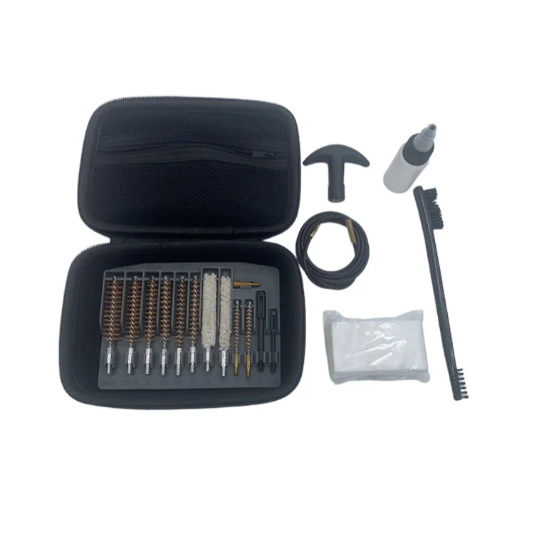 Rifle Cleaning Kit With Camo Case